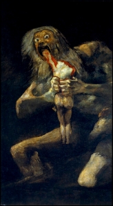 Saturn Devours his childs, by Francisco Goya